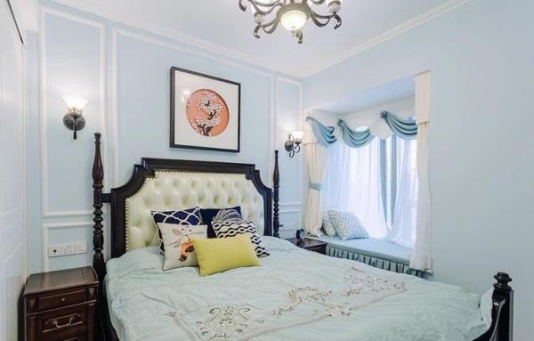 飘窗和窗帘这样设计，足够舒适写意！